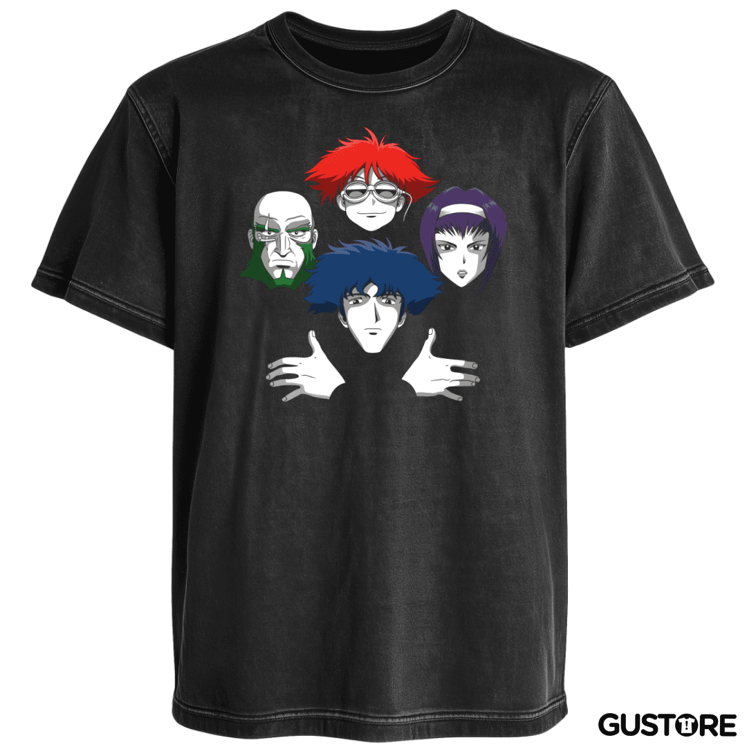 Polera desgastada Bohemian Bebop 