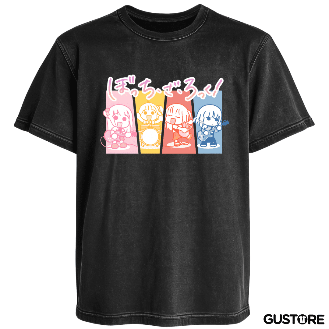Polera desgastada Bocchi Band