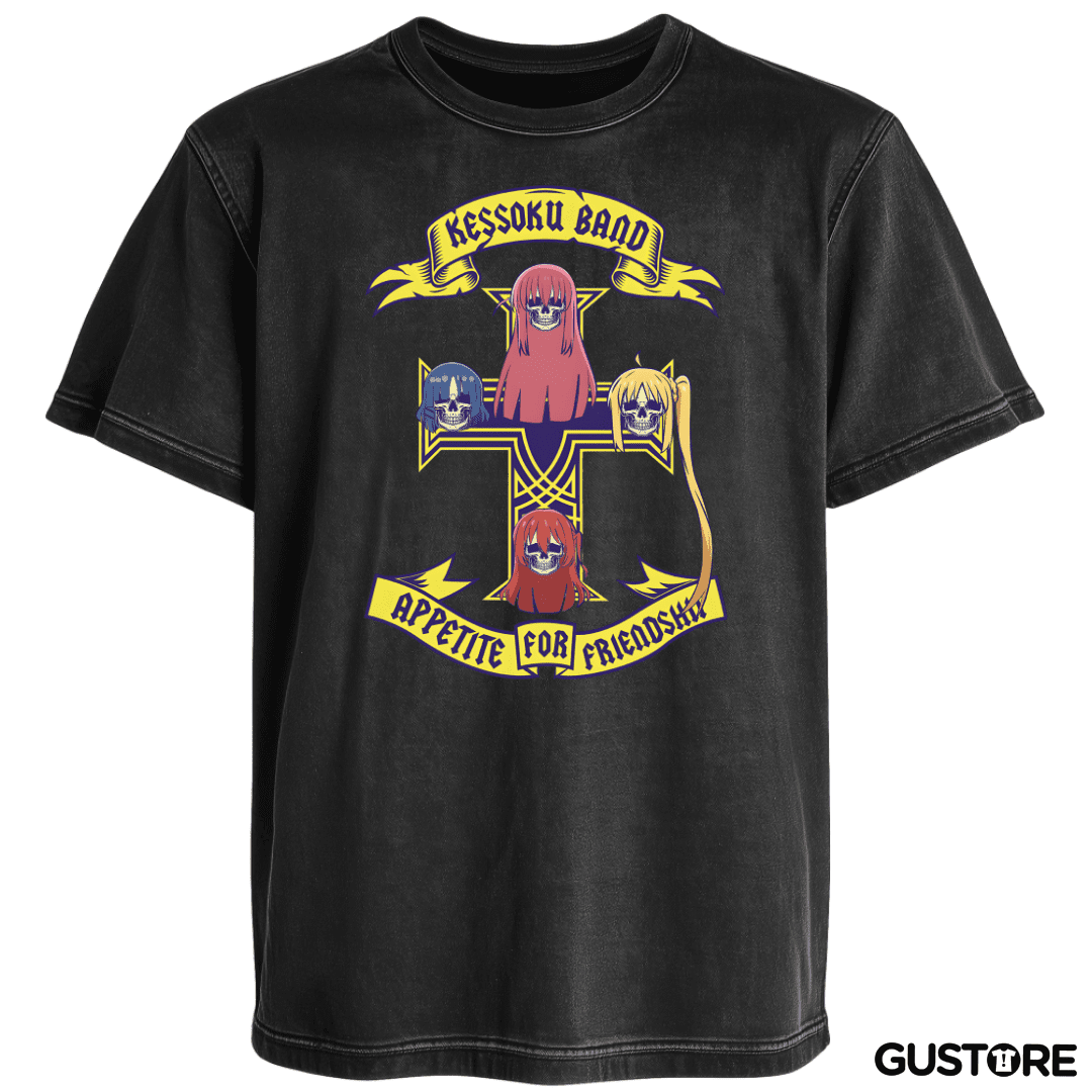 Polera desgastada Appetite for Friendship