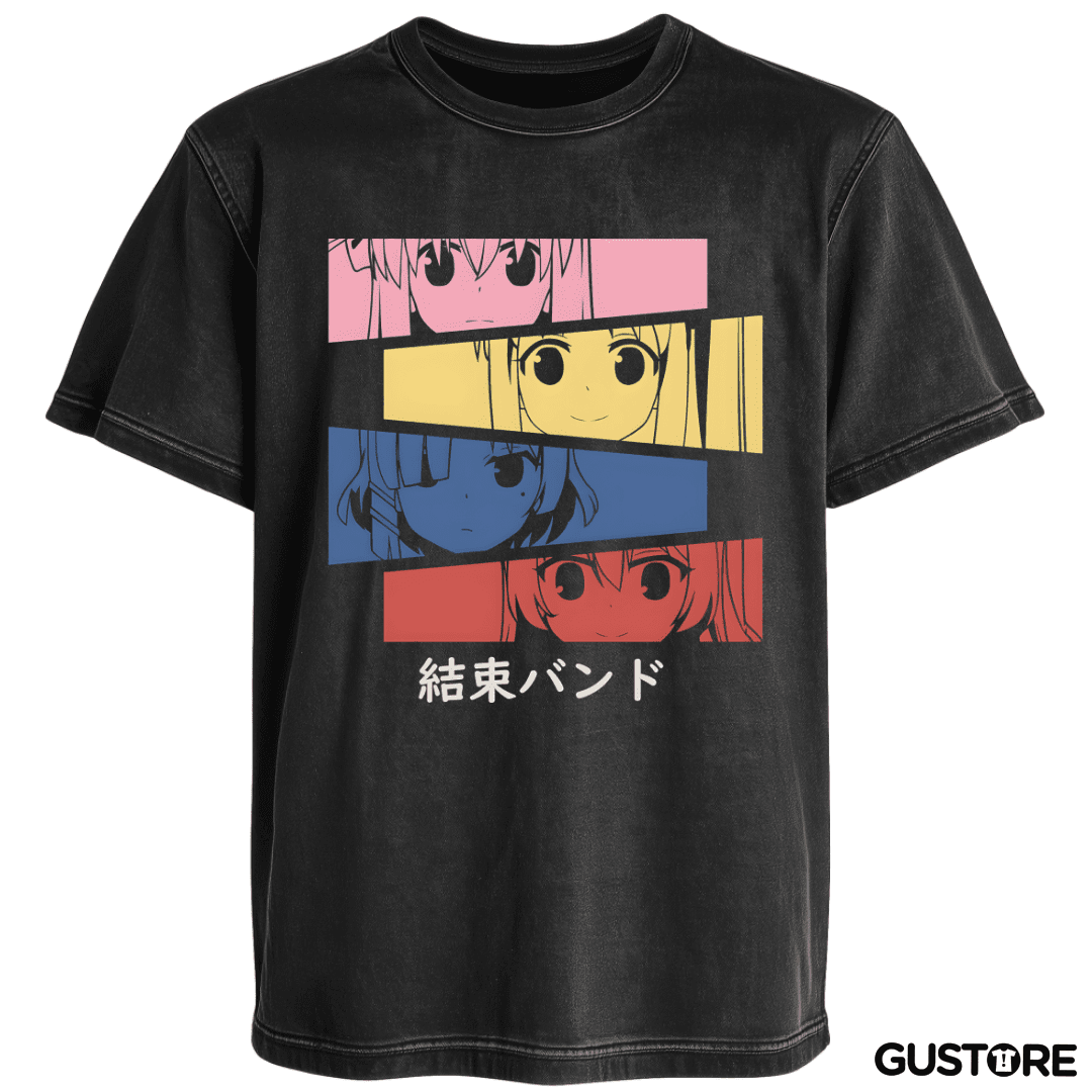 Polera desgastada Bandita de Bocchi
