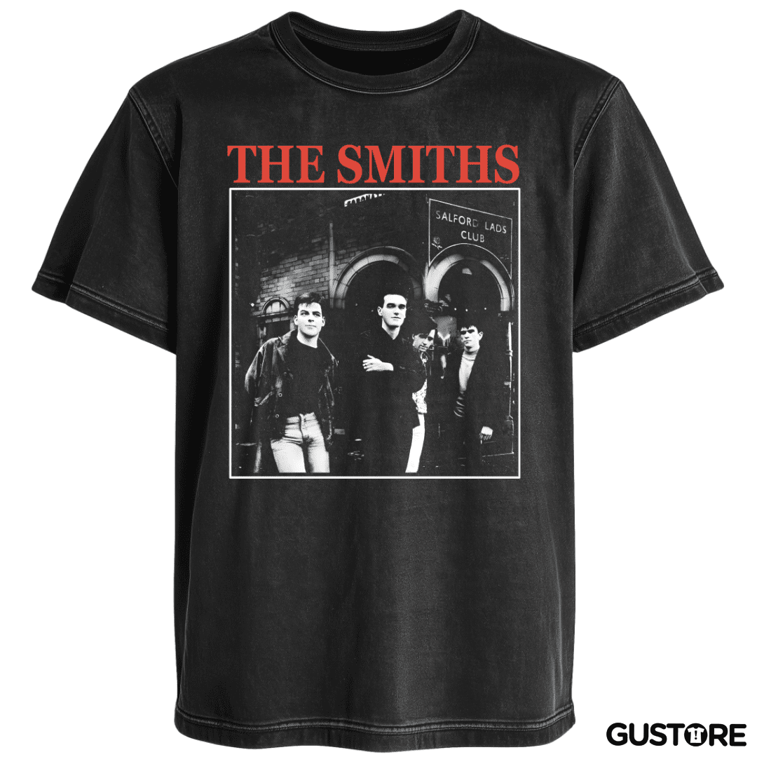 Polera desgastada The Smiths Band