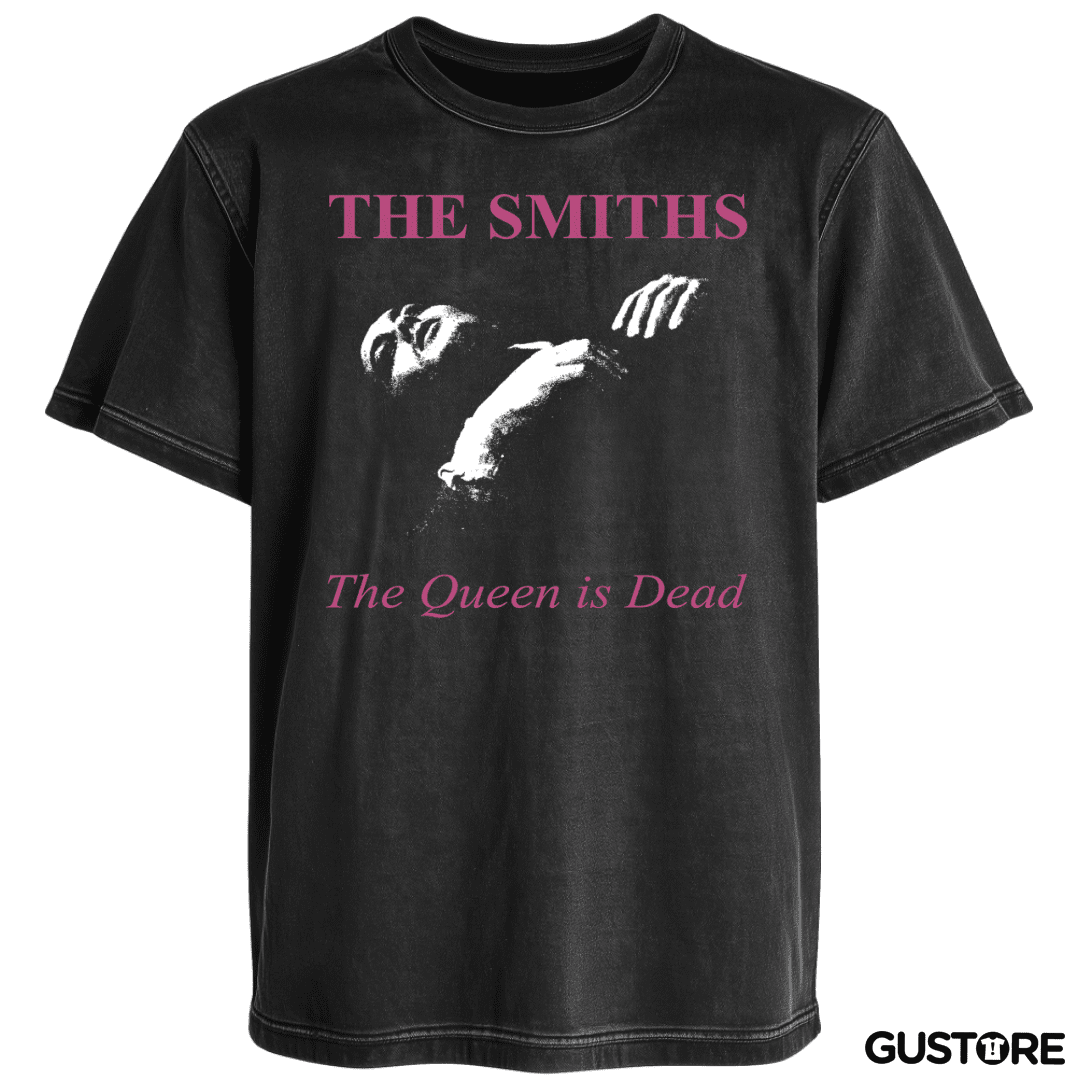 Polera desgastada The Queen is Dead 