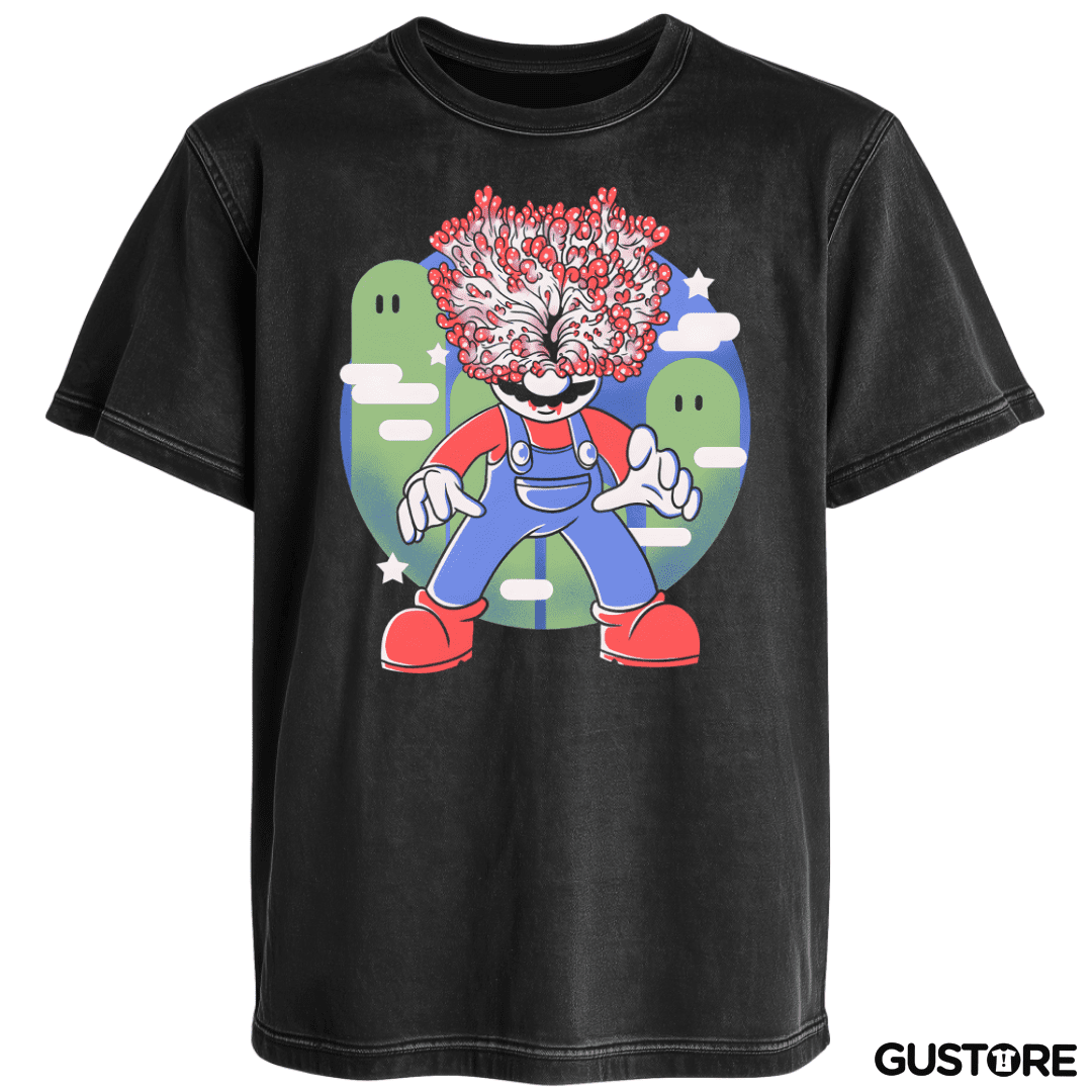 Polera desgastada Bigote Esporas