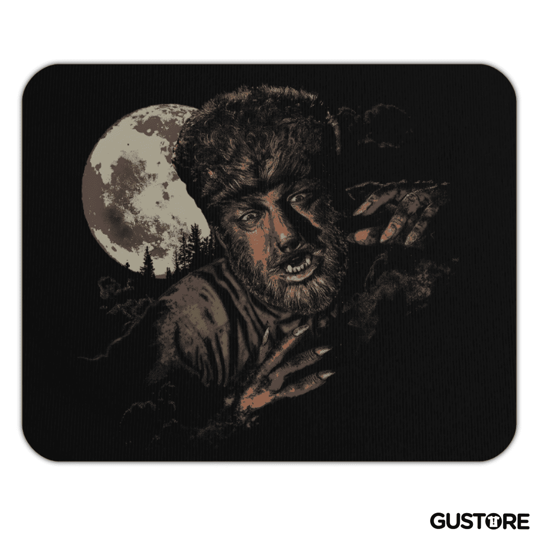 Mousepad Hombre Lobo Classic