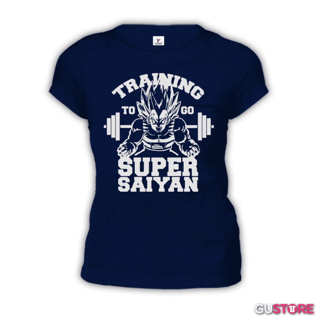 Polera de Mujer Training to go super saiyan