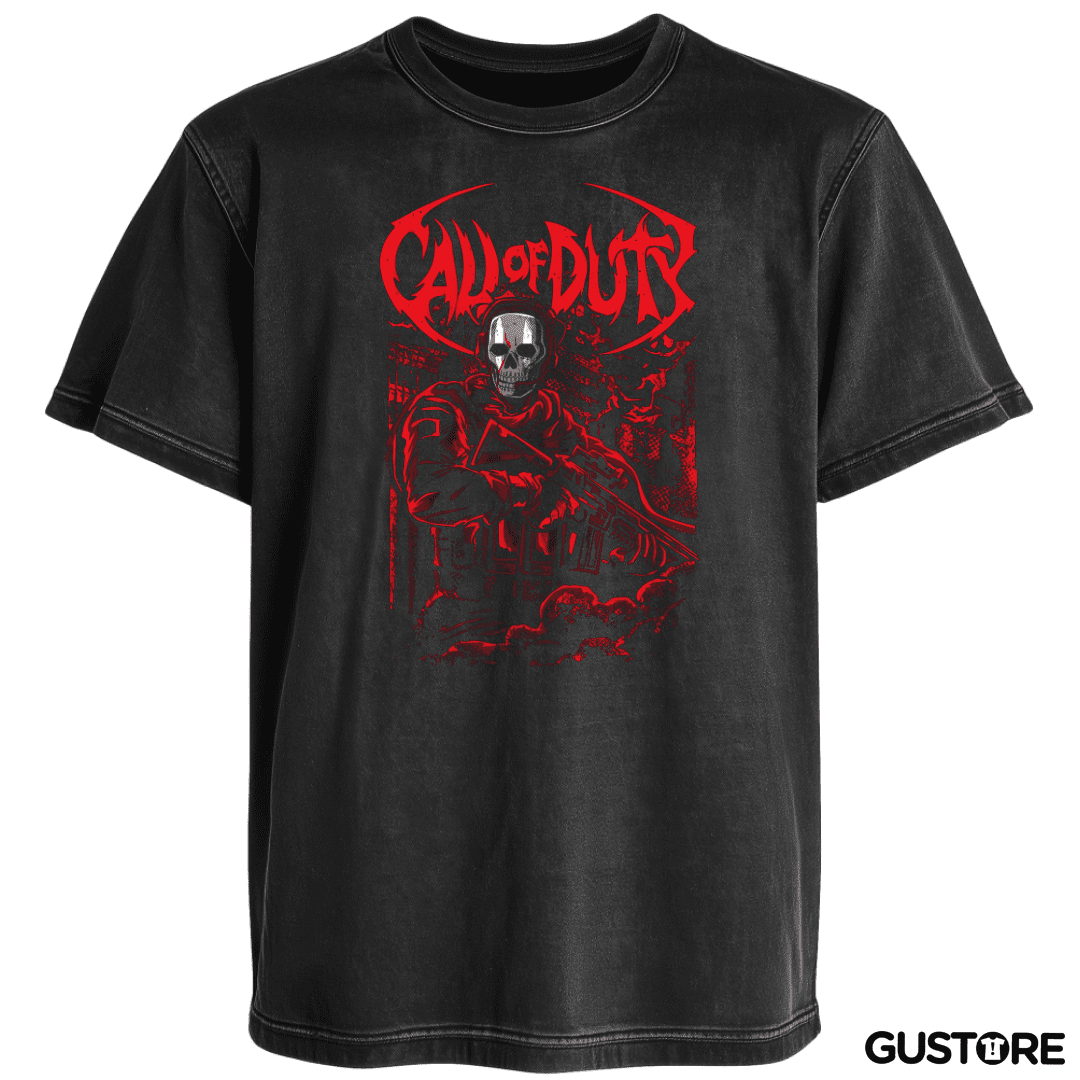 Polera desgastada Fantasma de Guerra