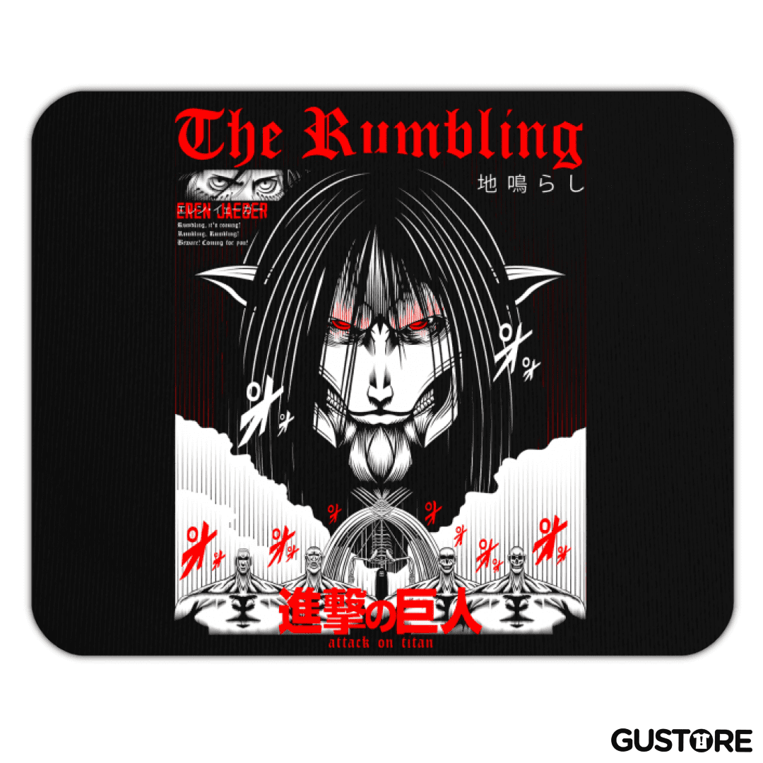 Mousepad The Rumbling Jaeger 