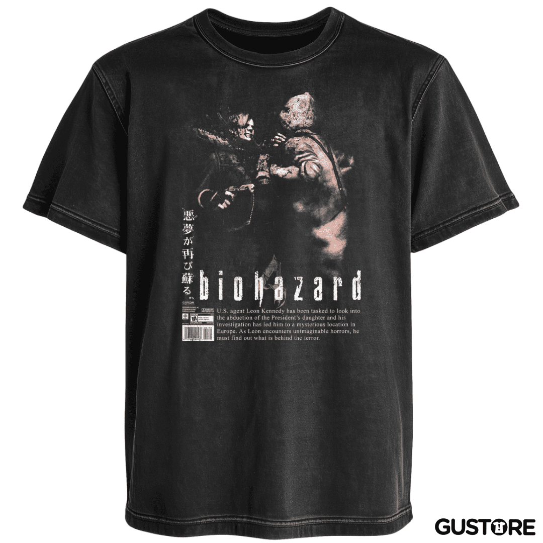 Polera desgastada Biohazard 4 