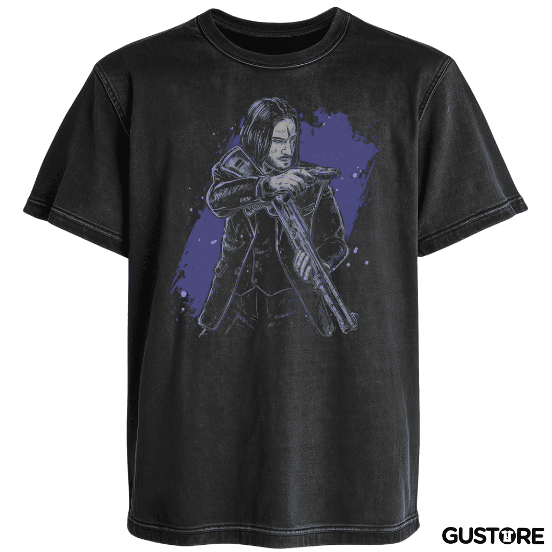 Polera desgastada Baba Yaga