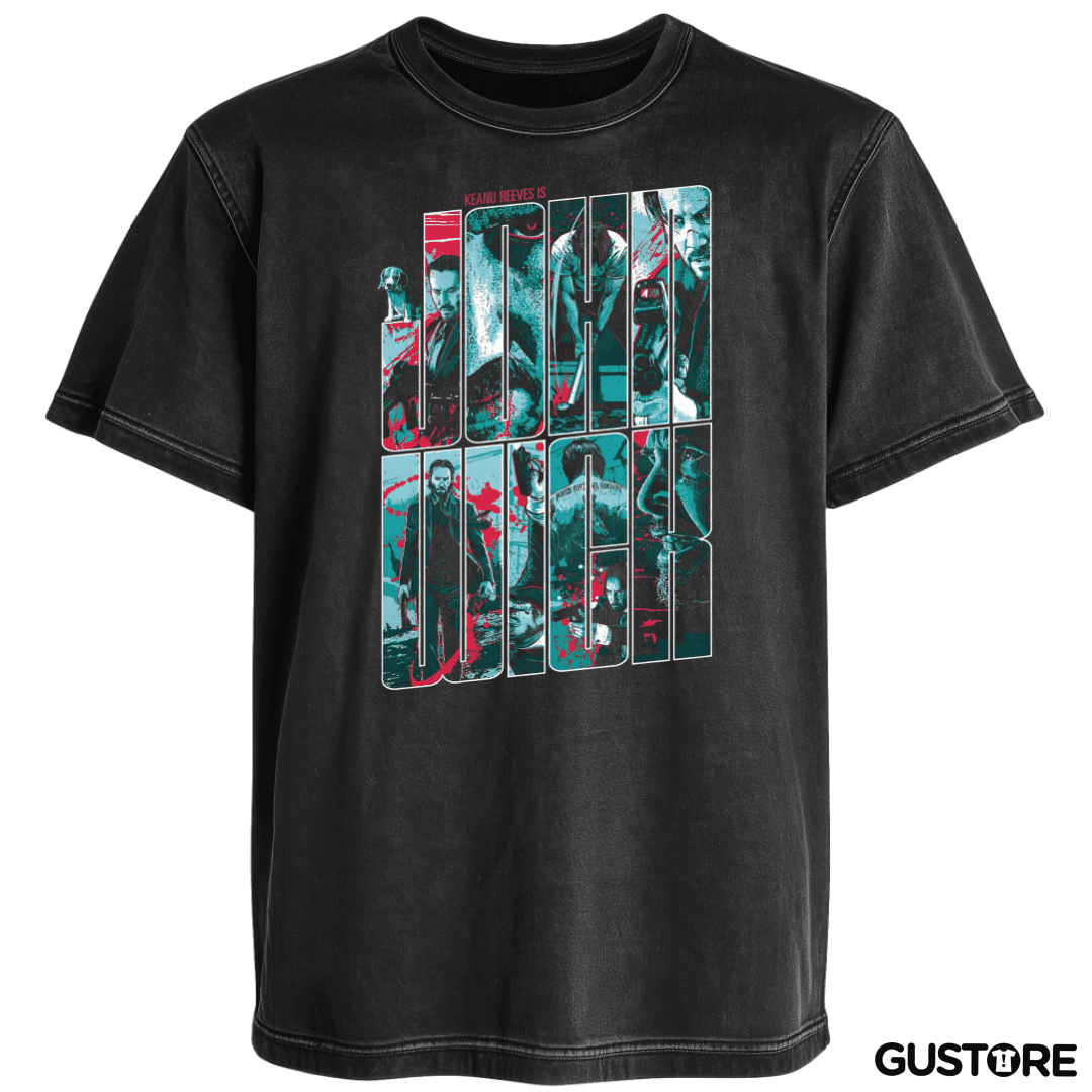 Polera desgastada Wick