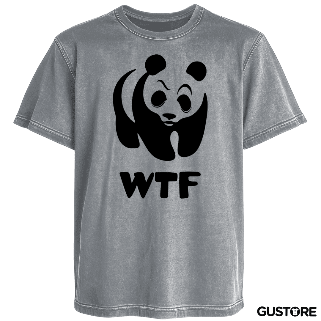 Polera desgastada WTF
