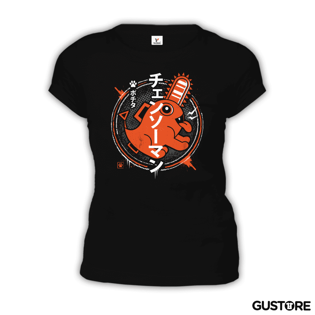 Polera de Mujer Demonio Motosierra