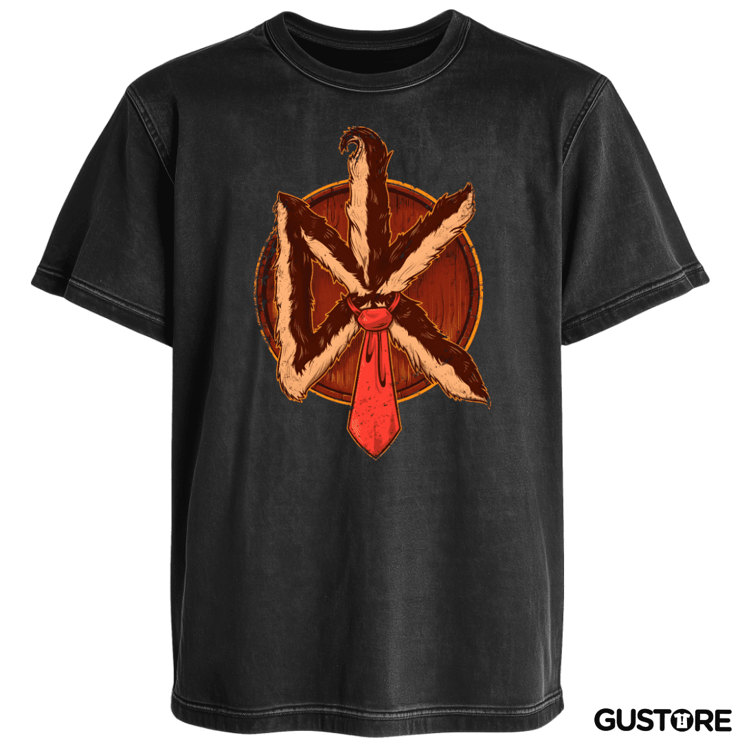 Polera desgastada Dead Kongs