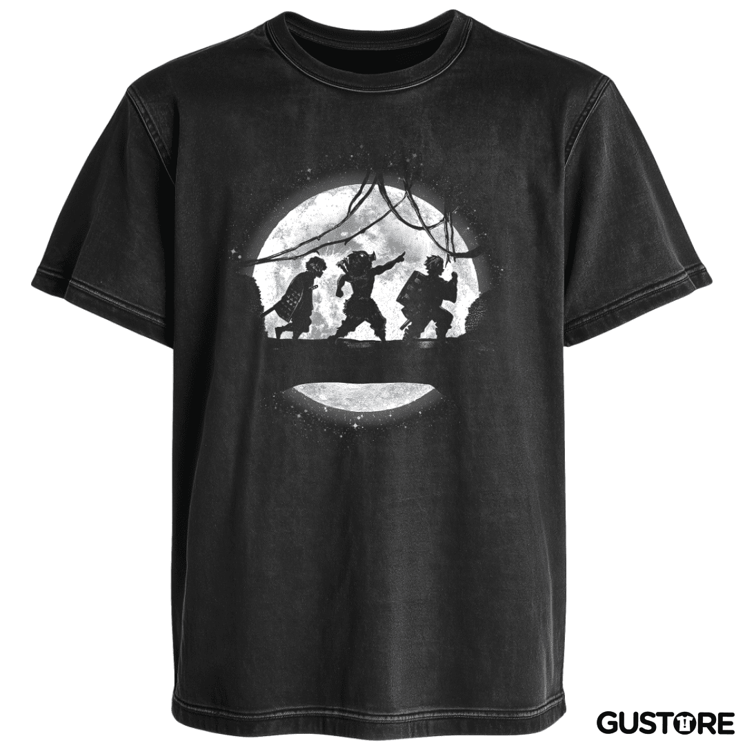 Polera desgastada Moonlight Slayers