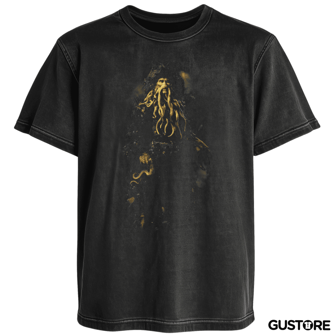 Polera desgastada Davy Jones