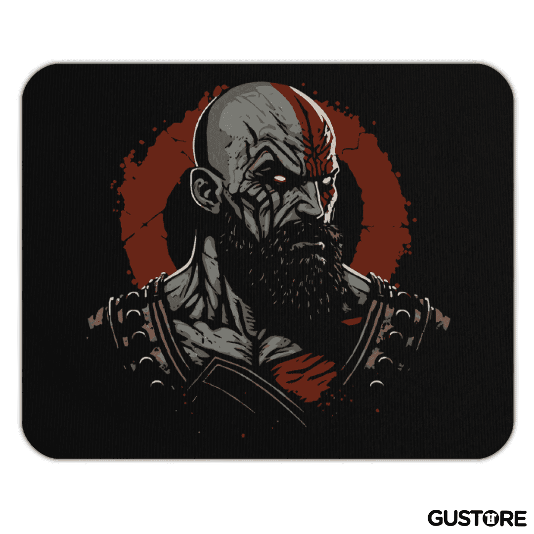 Mousepad Kratos enojado