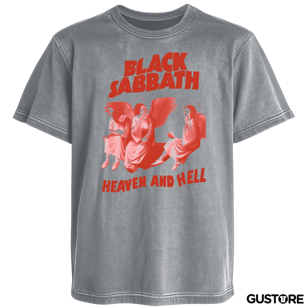 Polera desgastada Cielo e Infierno