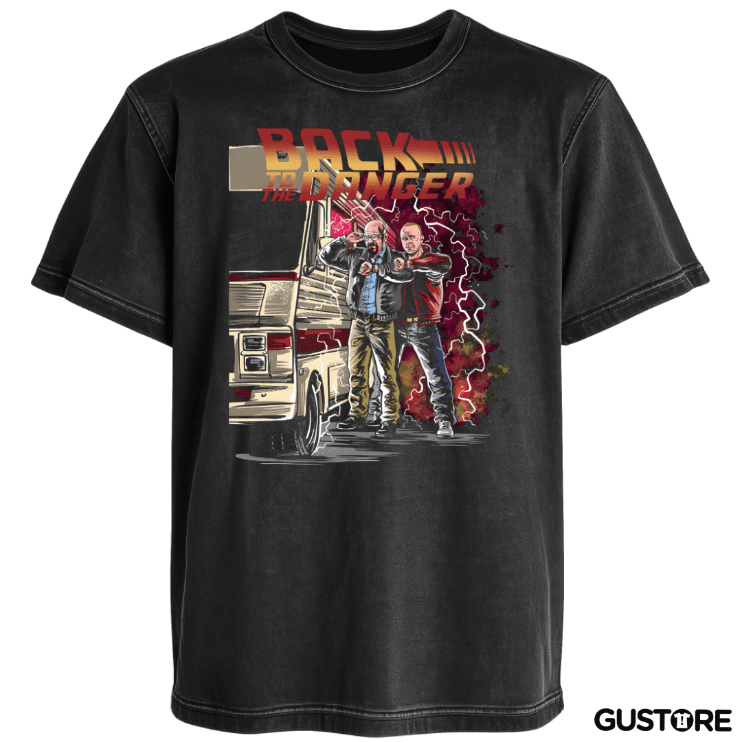 Polera desgastada Back to the Danger 