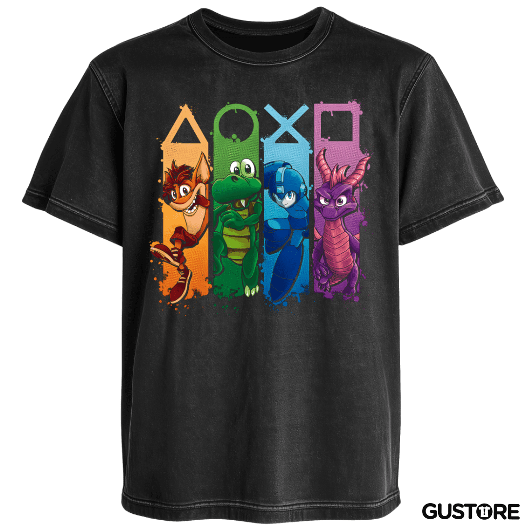 Polera desgastada PlayMania