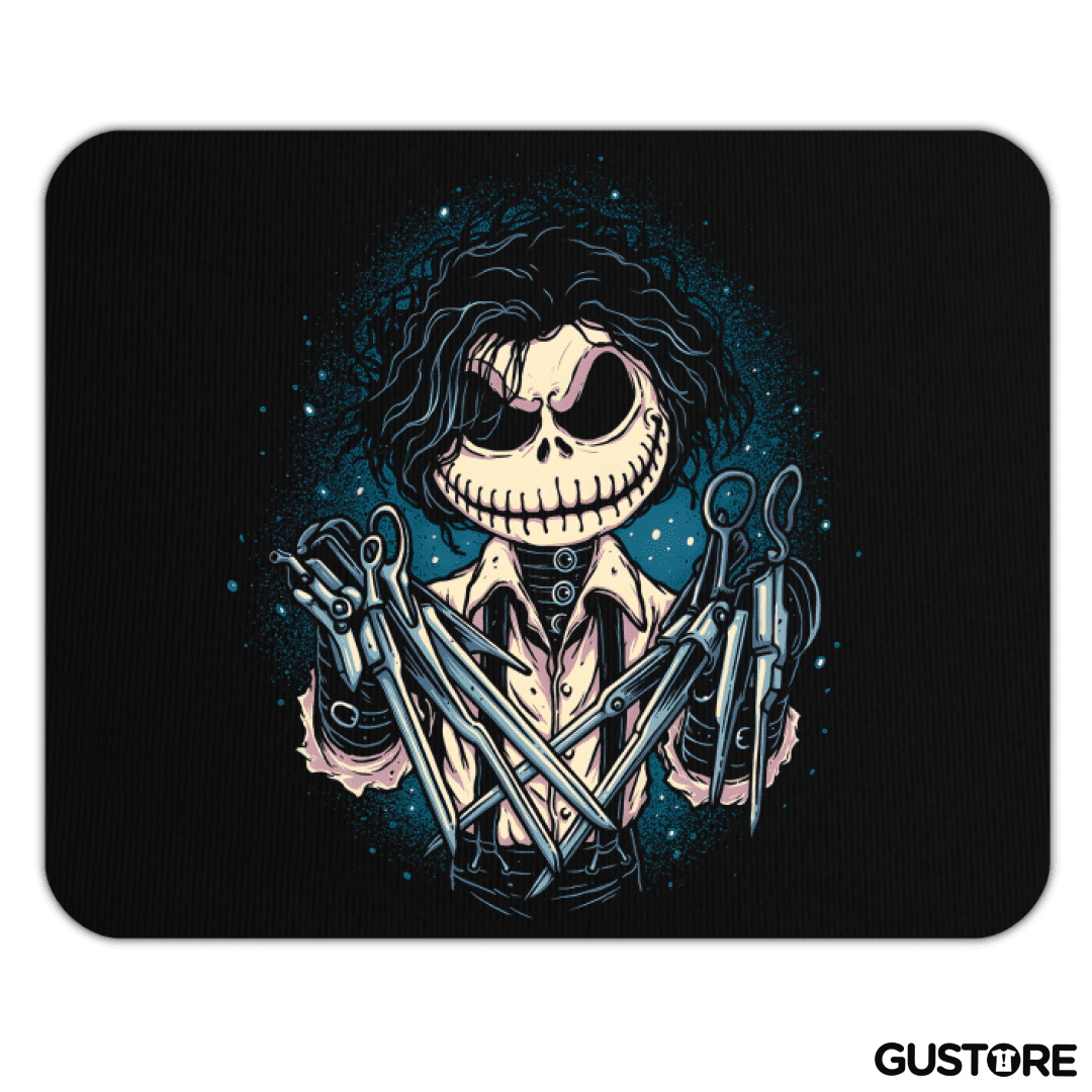 Mousepad Las Tijeras de Skellington