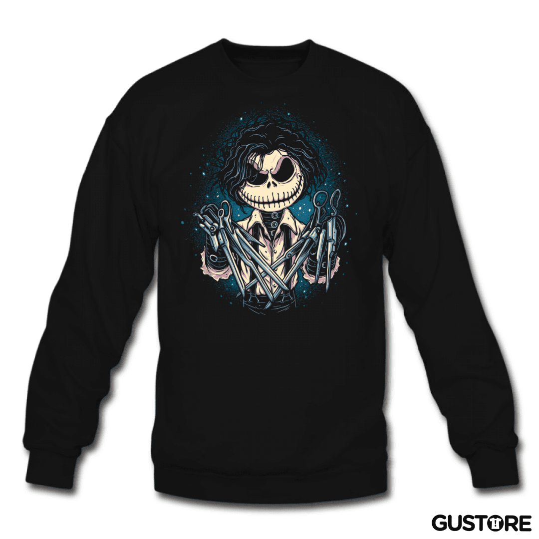 Poleron polo Las Tijeras de Skellington