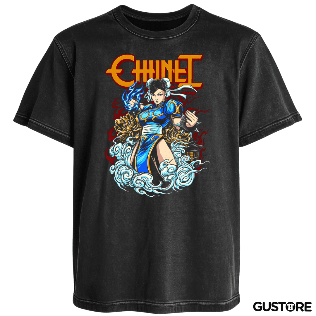 Polera desgastada Chun-Ri