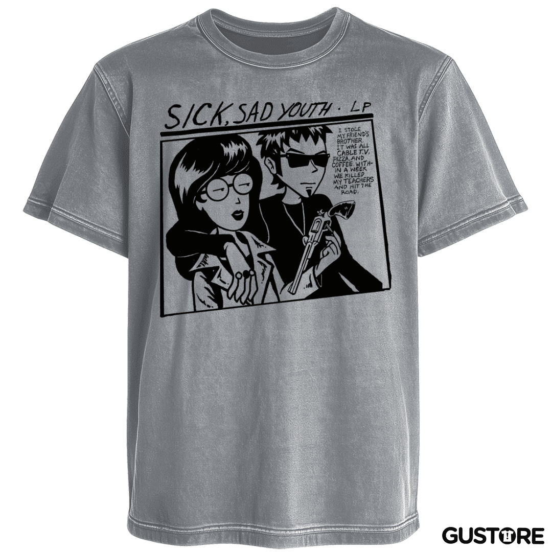 Polera desgastada Sick Sad Youth
