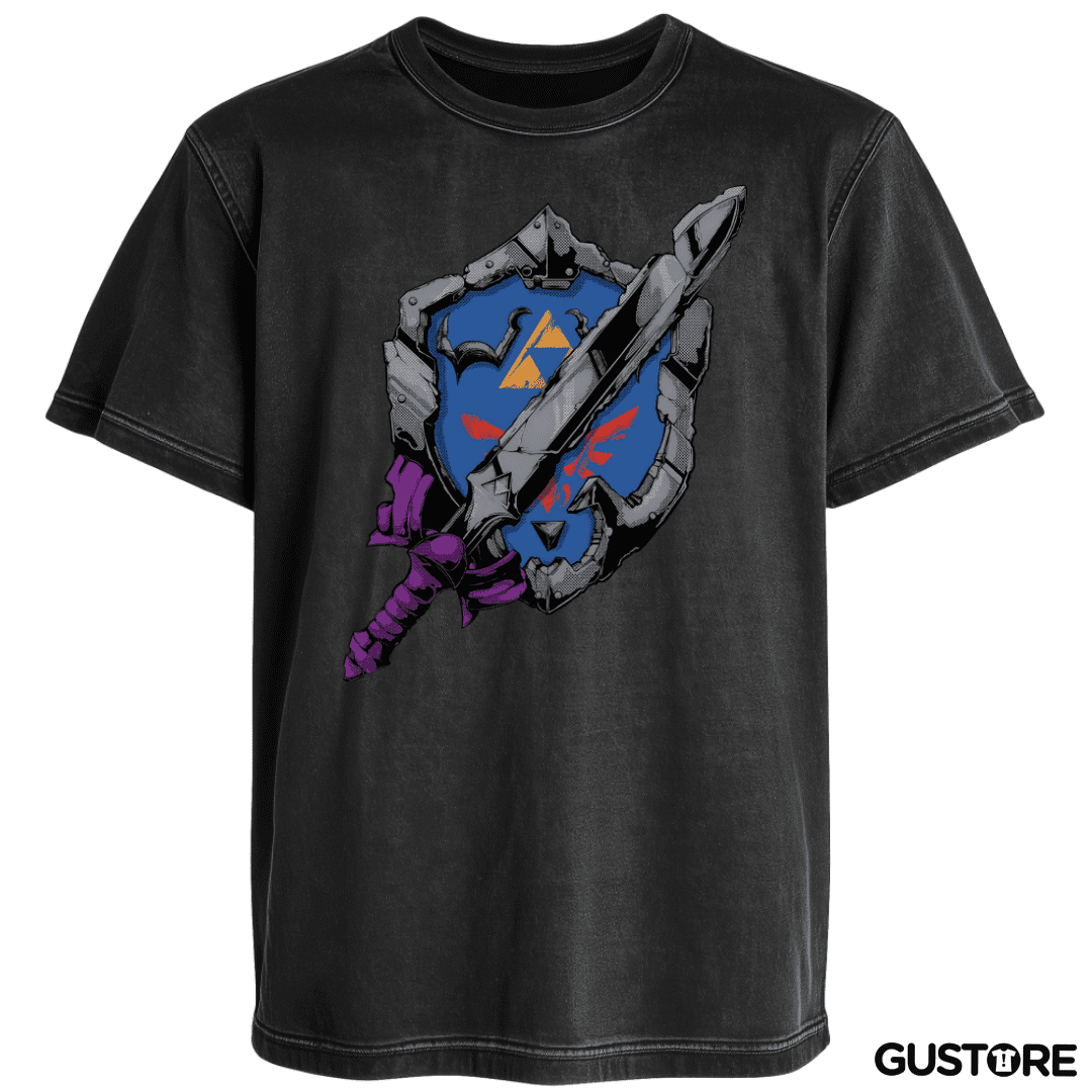 Polera desgastada Defensor de Hyrule