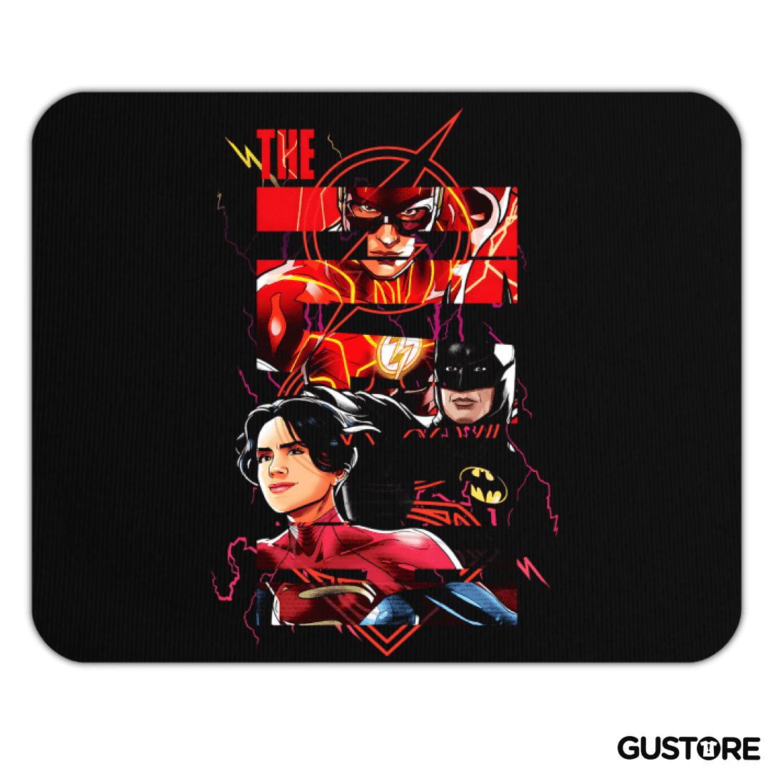 Mousepad El Rayo, El Murcielago y la Superchica