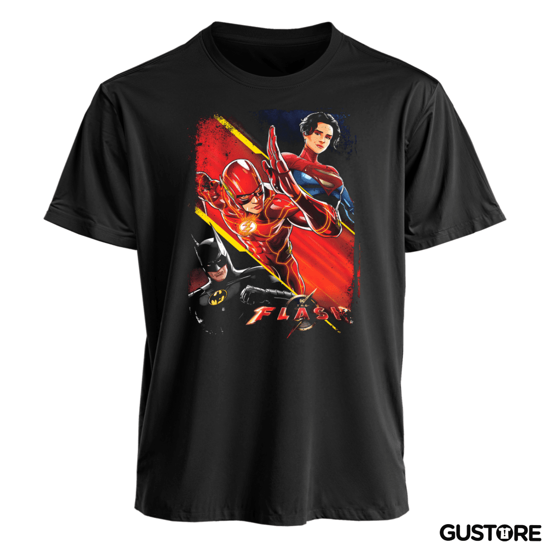 Polera Flash Batman Supergirl