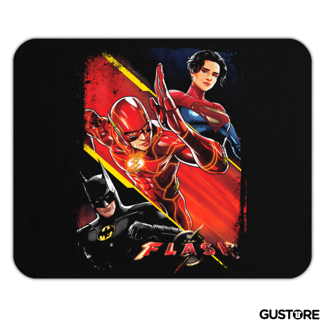 Mousepad Flash Batman Supergirl