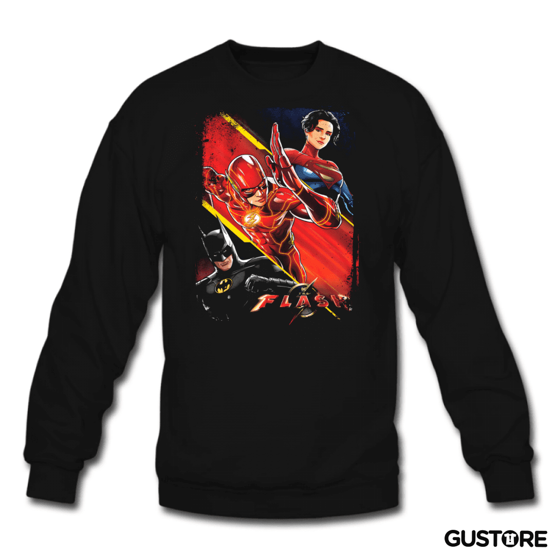 Poleron polo Flash Batman Supergirl