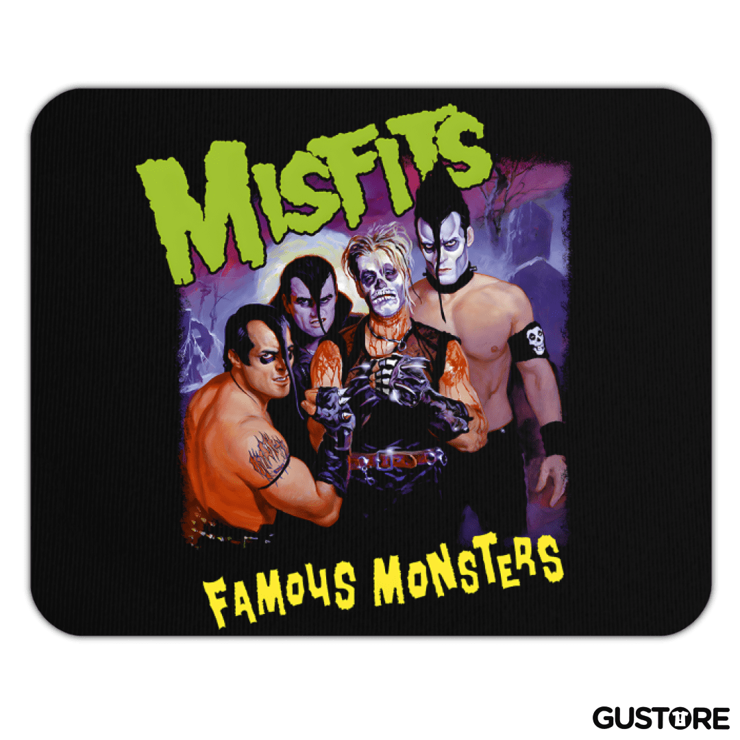 Mousepad Famous Monsters