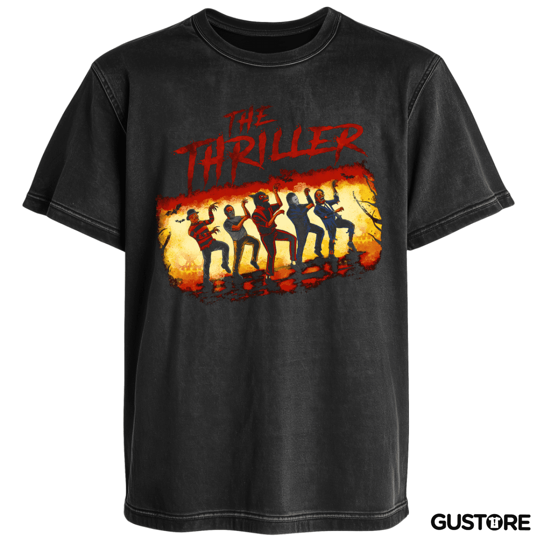 Polera desgastada The Thriller