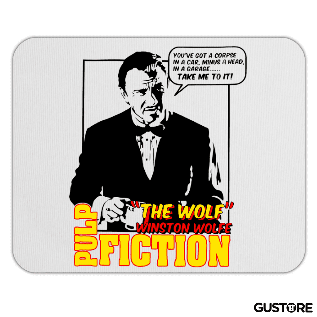 Mousepad Mr Wolf