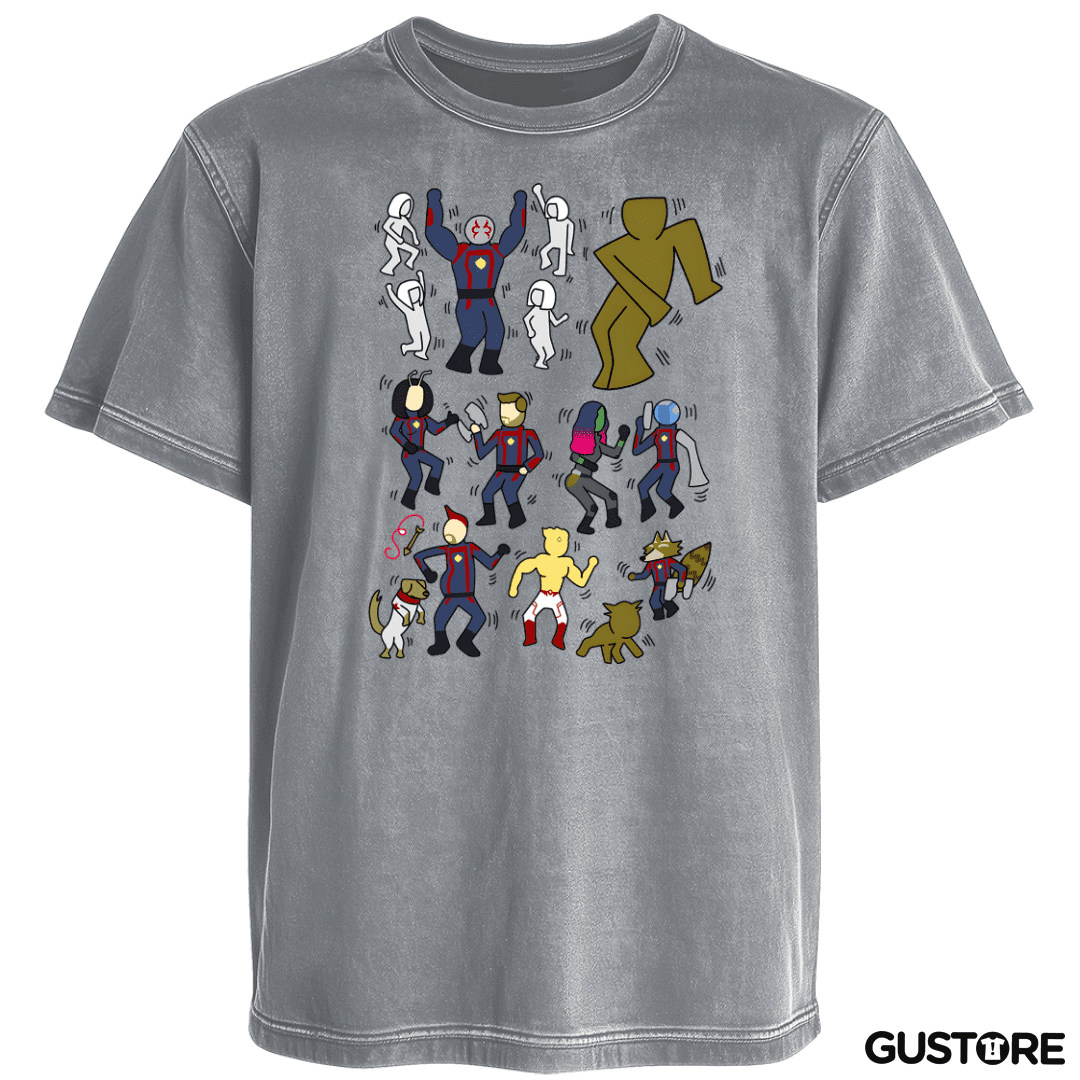 Polera desgastada Baile Galáctico 