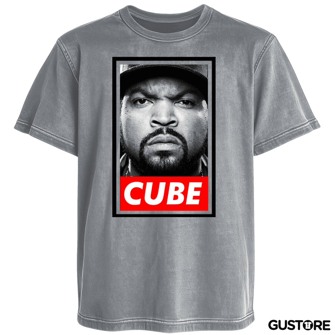 Polera desgastada Cube