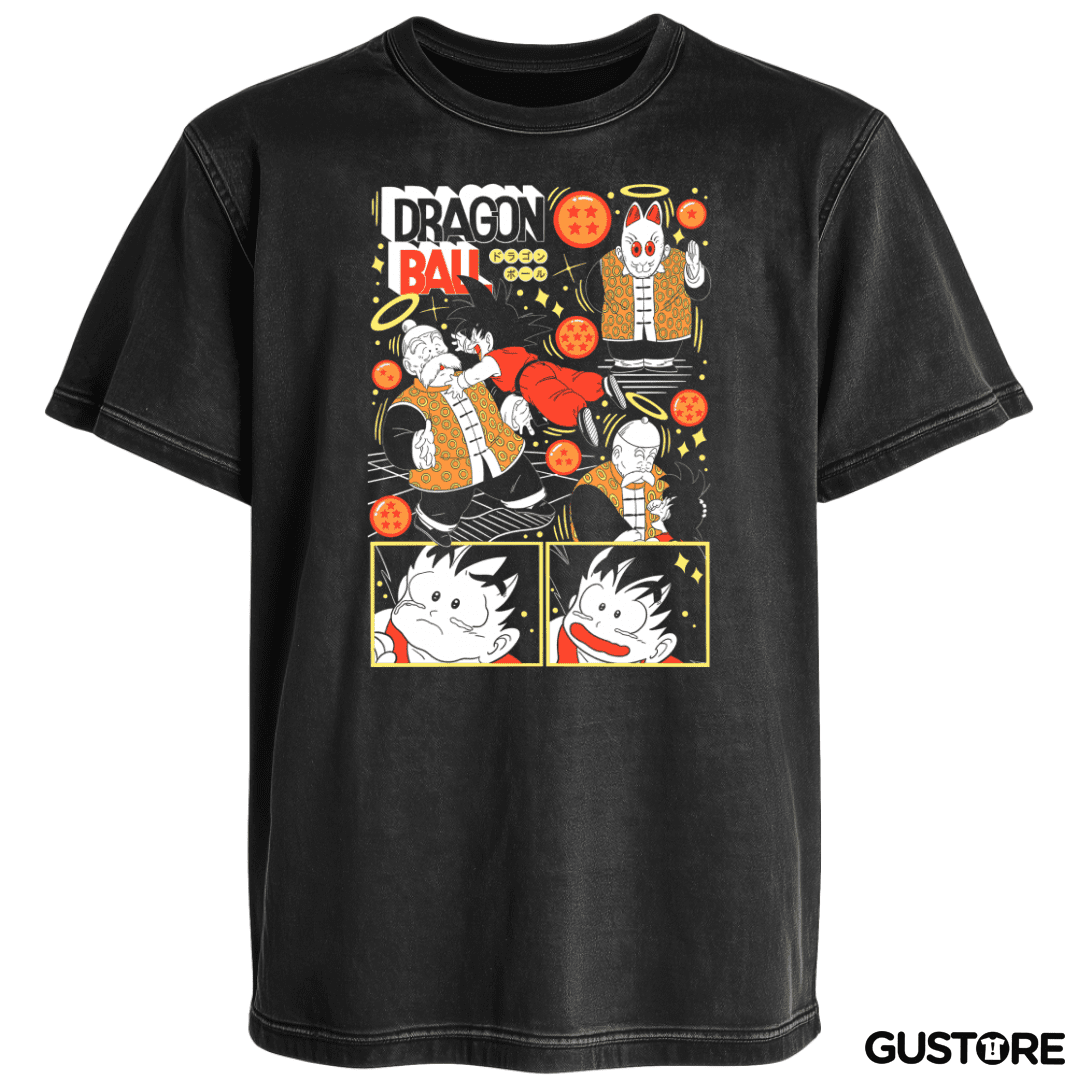 Polera desgastada Abuelito Son Gohan N