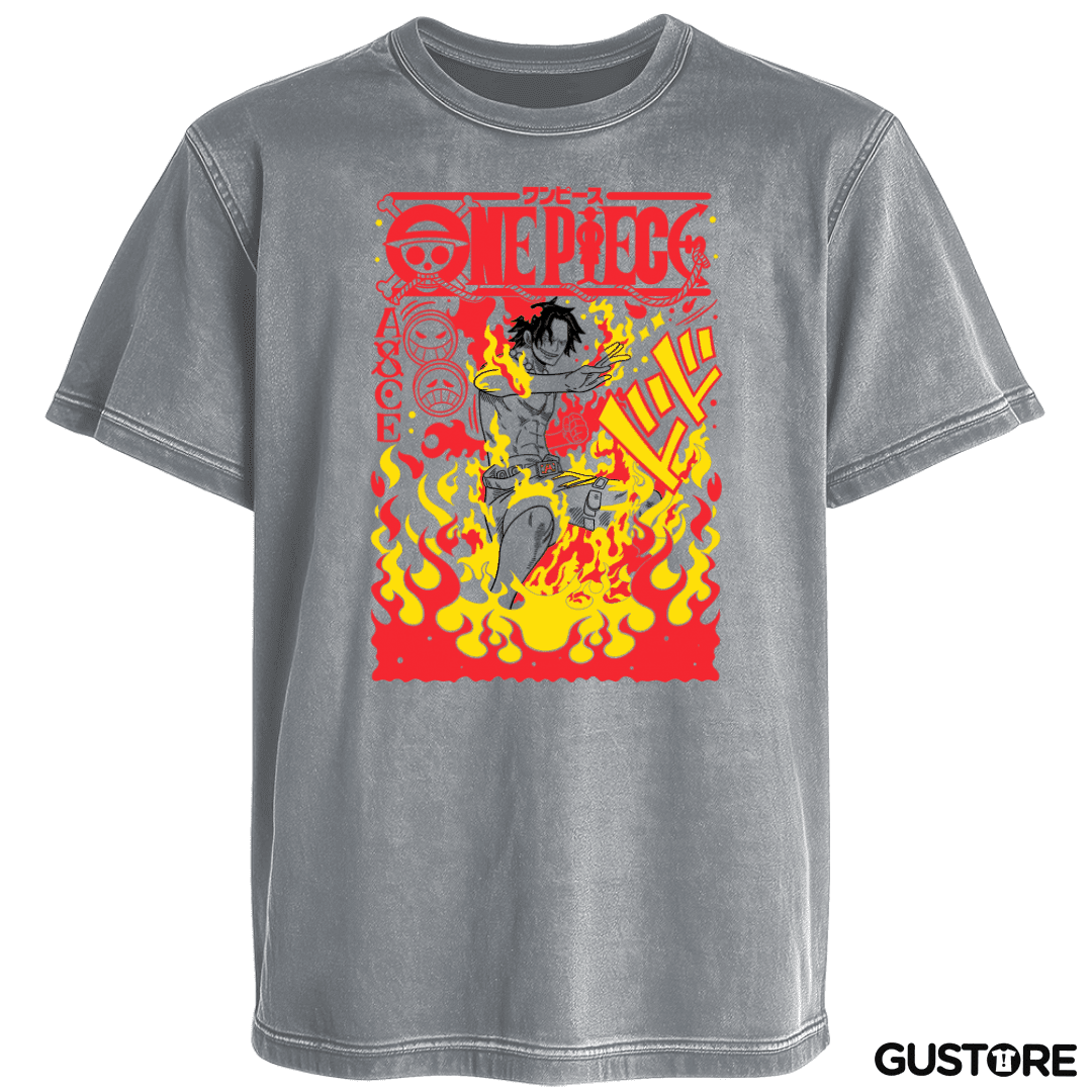 Polera desgastada Ace Portgas B