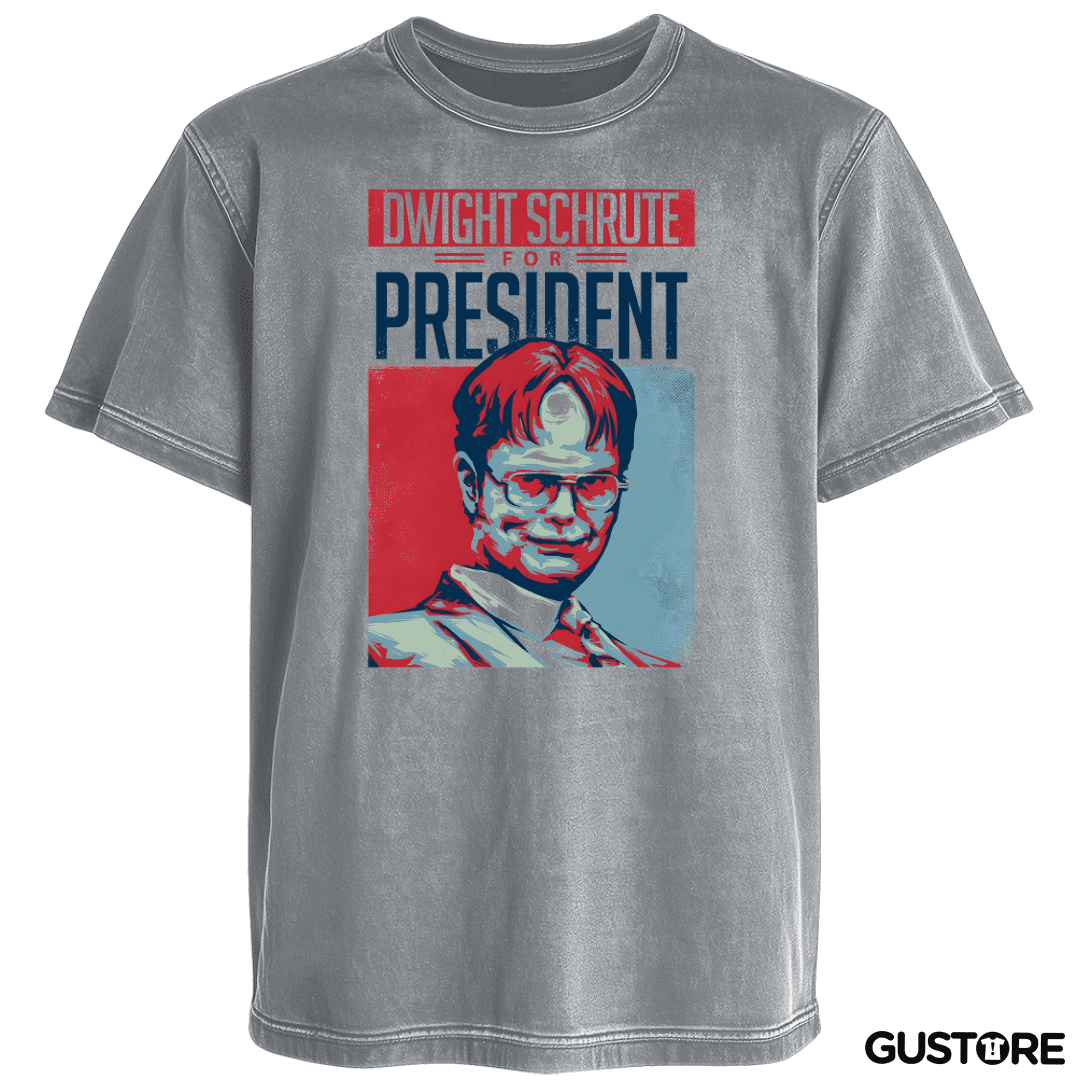 Polera desgastada Dwight Presidente