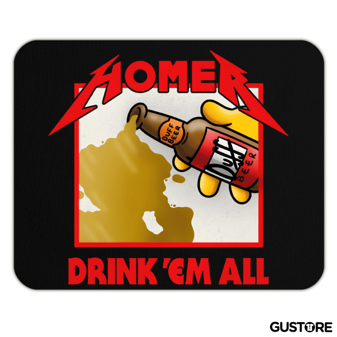 Mousepad Drink Em All