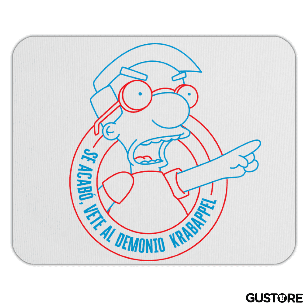 Mousepad Vete al Demonio Krabappel