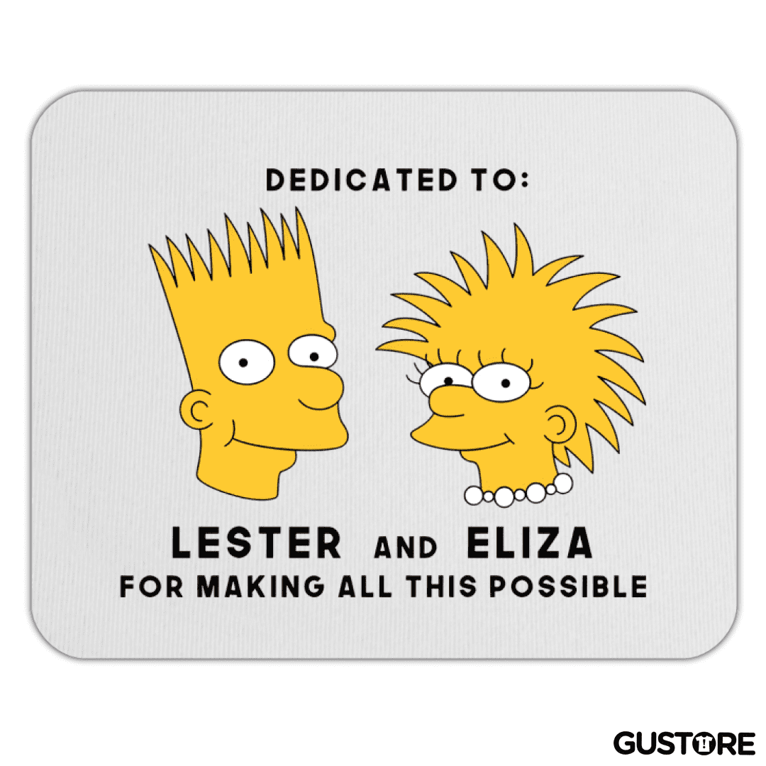Mousepad Lester & Eliza