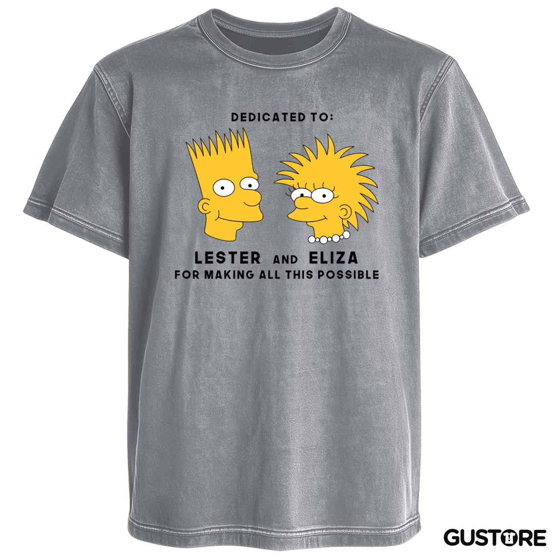 Polera desgastada Lester & Eliza