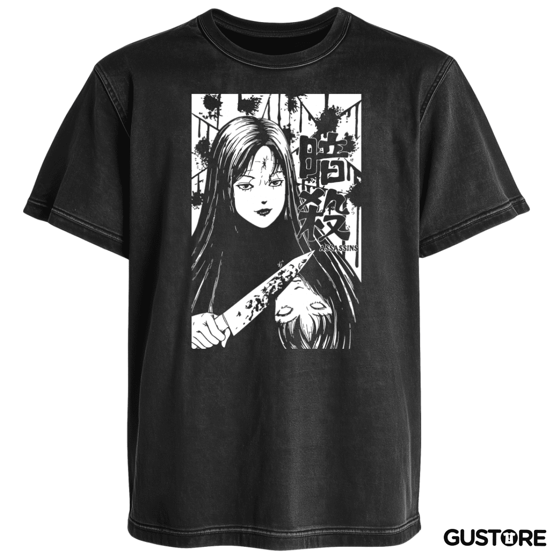 Polera desgastada Assassins