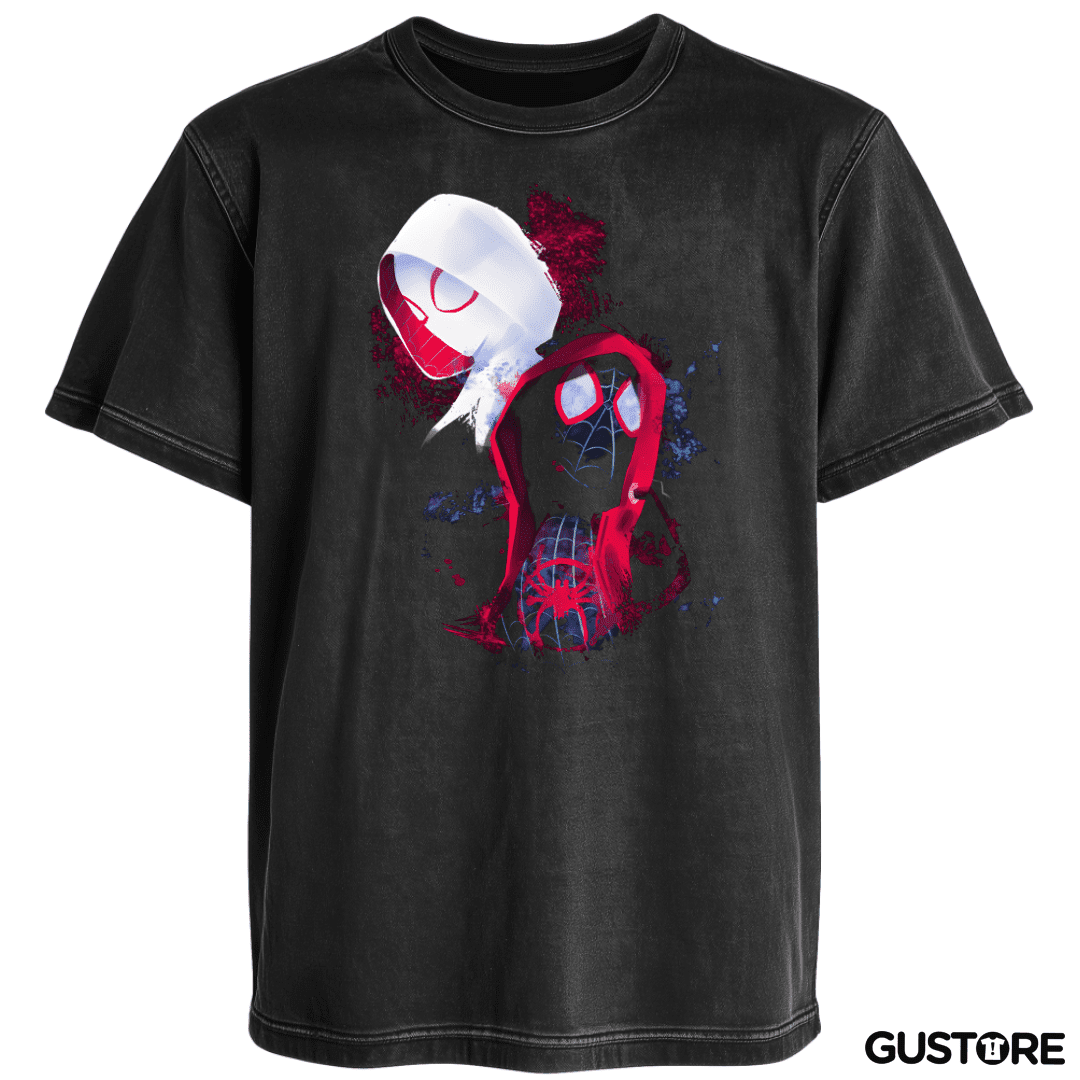 Polera desgastada SpiderGwen SpiderMorales