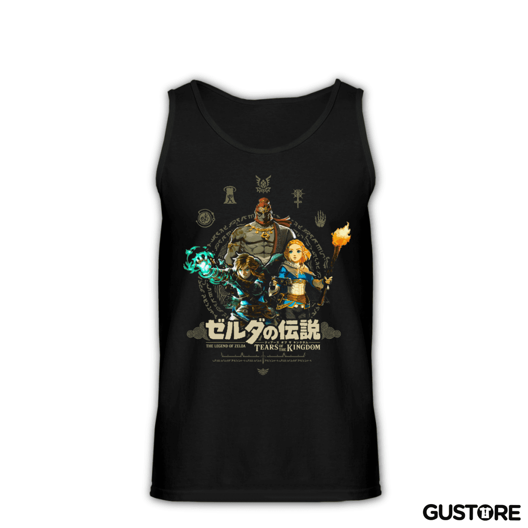 Sudadera TOTK Link Zelda y Ganondorf