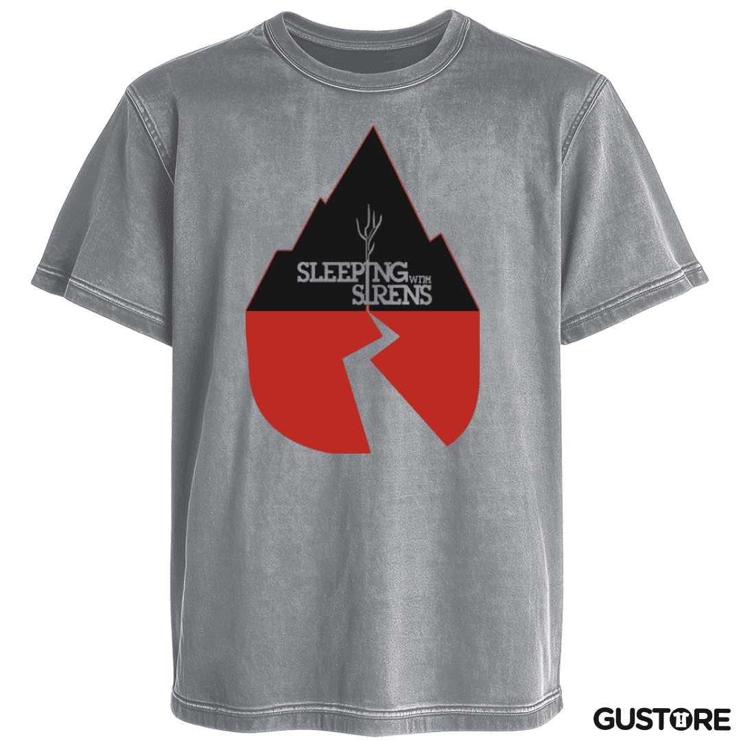 Polera desgastada Sleeping with sirens