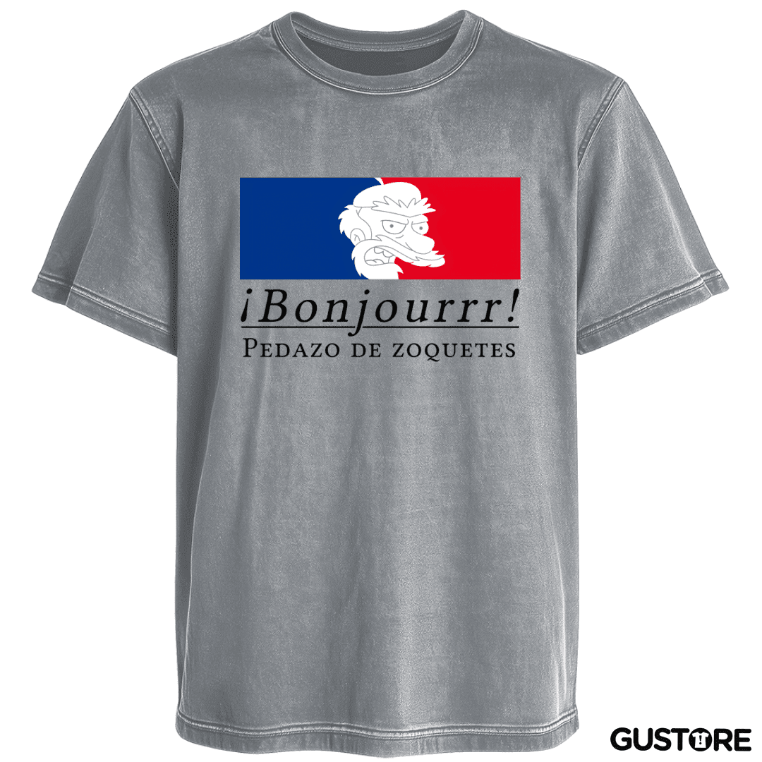 Polera desgastada Pedazo de Zoquetes