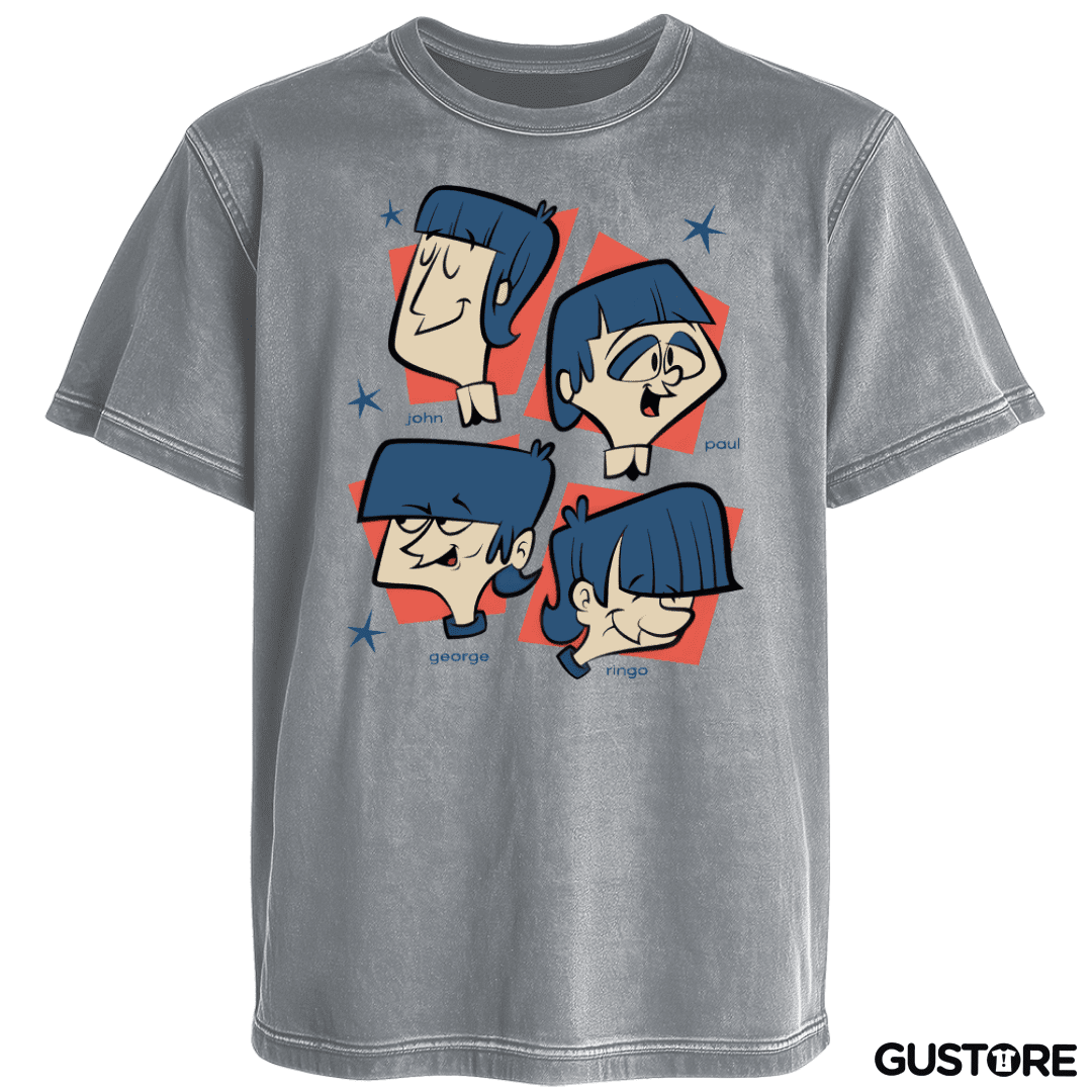 Polera desgastada The Beatlestoon